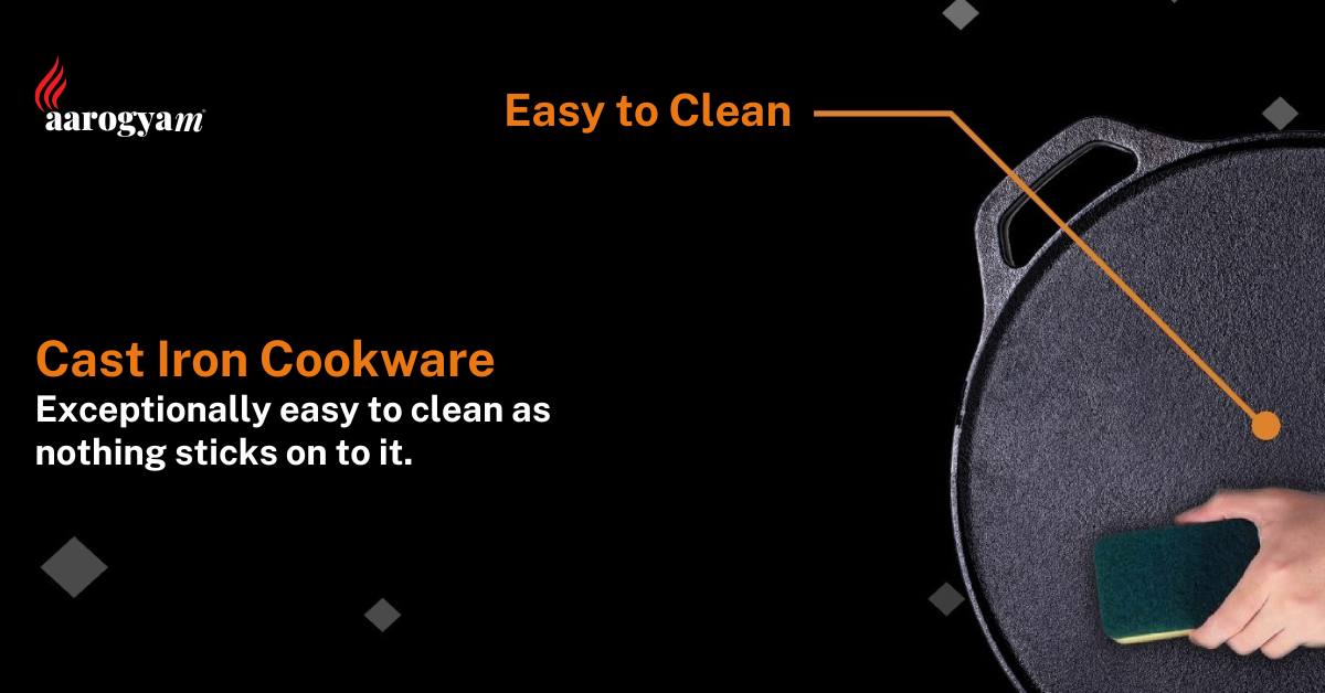 Is cast iron easy to maintain? Absolutely!
