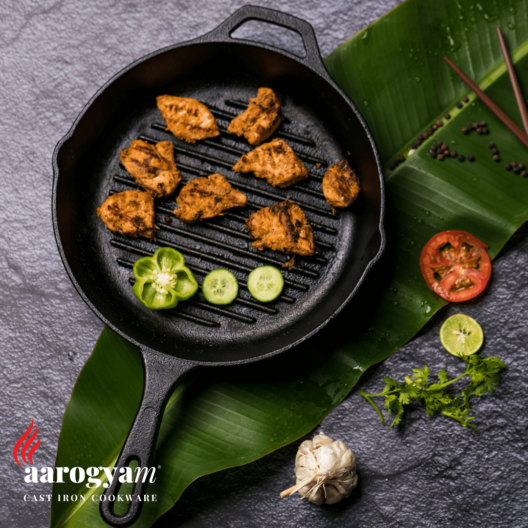 cast iron grill pan hyderabad aarogyam