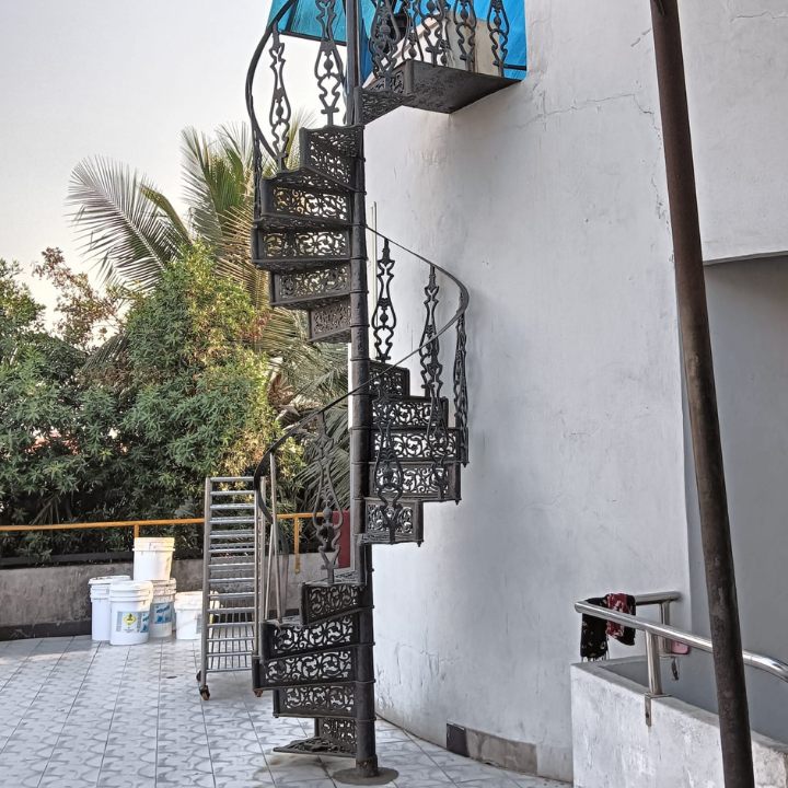 Aarogyam Cast Iron Staircase