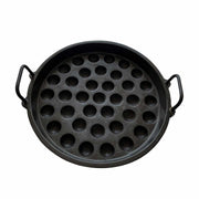Aarogyam cast iron 37 pits seasoned pan
