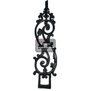 Decorative black metal wall hanging with 'Aarogyam  Energy Devices' branding on a white background