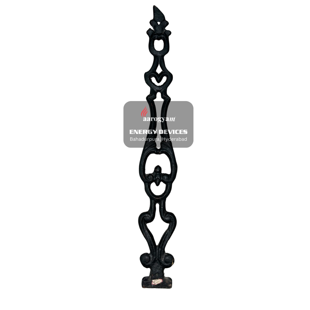 Decorative black metal chain on a white background with 'Suryaam Energy Devices' branding.